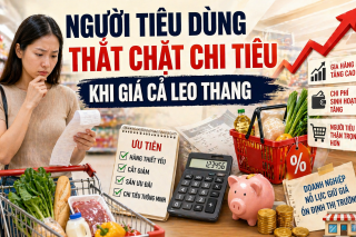 Người tiêu dùng thắt chặt chi tiêu khi giá cả leo thang