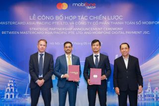Công ty Cổ phần Thanh toán số MobiFone (MDP) bắt tay Mastercard thúc đẩy nền kinh tế số
