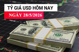 Tỷ giá USD hôm nay 28/5: USD tự do tăng nhẹ, đồng bạc xanh giữ đà đi lên