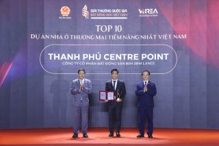 Thanh Phú Centre Point được vinh danh tại Giải thưởng Quốc gia Bất động sản Việt Nam