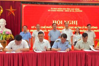 Cao Bằng tăng cường phối hợp quản lý thị trường từ cơ sở