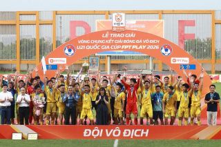 U21 Sông Lam Nghệ An lần thứ 6 vô địch Giải U21 Quốc gia