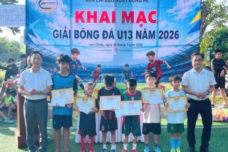 Đà Nẵng: Phường Liên Chiểu khai mạc giải bóng đá U13 và U8