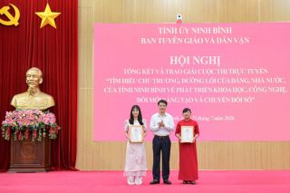 Ninh Bình: Hơn 219.000 lượt tham gia cuộc thi về khoa học, công nghệ và chuyển đổi số