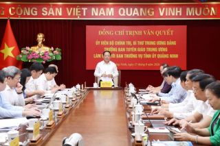 Quảng Ninh có nhiều điều kiện để trở thành hình mẫu cho cả nước