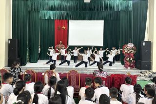 Khép lại một mùa hè rực rỡ, Trường THCS Tân Thắng sẵn sàng cho hành trình mới