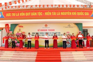 BSR chung tay phát triển giáo dục tại Hưng Yên: Khánh thành công trình trường TH và THCS Hiệp Hòa