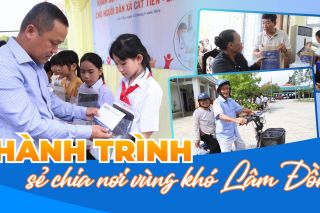 Lâm Đồng: Hơn 800 người dân khó khăn được khám bệnh, phát thuốc miễn phí
