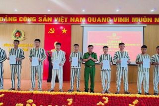 22 phạm nhân ở Nghệ An được giảm án dịp Quốc khánh 2/9