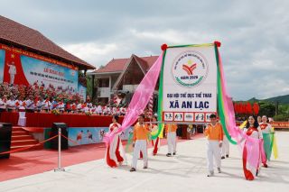 Bắc Ninh: Hàng nghìn người tham dự lễ khai mạc Đại hội Thể dục thể thao xã An Lạc lần thứ I năm 2026