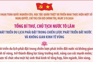 Tổng Bí thư, Chủ tịch nước Tô Lâm: Phát triển du lịch phải đặt trong chiến lược phát triển đất nước và không gian kinh tế vùng