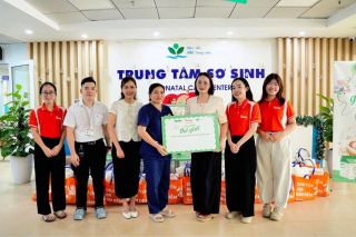 Gooby Việt Nam đồng hành cùng gia đình bệnh nhi tại Bệnh viện Nhi Trung ương