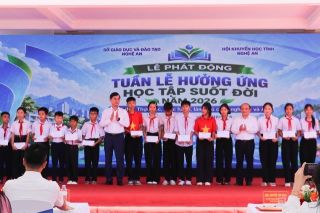Nghệ An phát động Tuần lễ hưởng ứng học tập suốt đời năm 2026
