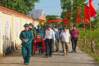 Hải Phòng: Chuẩn bị truy điệu và an táng 56 hài cốt quy tập tại khu vực Mả Chìa xã Vĩnh Bảo