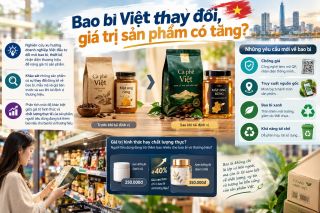 Bao bì Việt đổi diện mạo: Giá trị thực hay cuộc chơi hình thức?