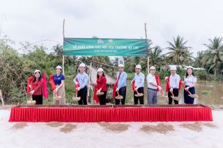 Nhựa Tiền Phong khởi công Cầu nối yêu thương số 120 tại Thành phố Cần Thơ