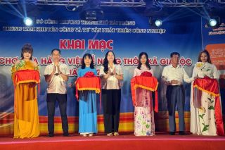 Hải Phòng: Thành công từ Phiên chợ đưa hàng Việt về nông thôn tại xã Gia Lộc