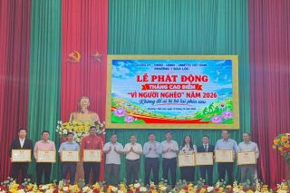 Phường 1 Bảo Lộc vận động 637 triệu đồng tiếp sức người nghèo