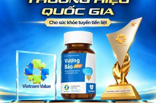 Vương Bảo - Thương hiệu quốc gia cho sức khỏe tuyến tiền liệt