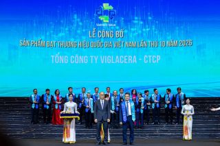Viglacera lần thứ 8 liên tiếp được vinh danh Thương hiệu Quốc gia Việt Nam