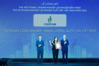 Petrovietnam lần thứ 7 dẫn đầu PROFIT500, khẳng định vị thế thương hiệu hàng đầu Việt Nam