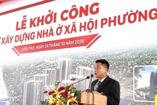 Khởi công xây dựng dự án nhà ở xã hội lớn nhất tại Cần Thơ