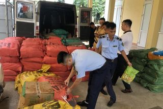 Bắc Ninh: Đề xuất xử phạt lái xe chở hơn 4,5 tấn thực phẩm nhập lậu 102 triệu đồng