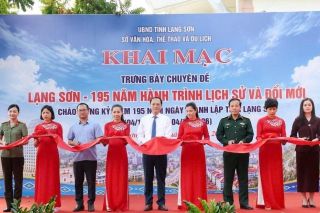 Lạng Sơn: Trưng bày chuyên đề kỷ niệm 195 năm thành lập tỉnh
