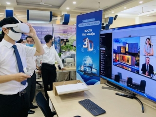 Techmart Haiphong 2022 đã thu hút được hơn 300 gian hàng trực tuyến