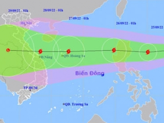 Thông báo bão: Bão Noru giật cấp 11 tiến vào Biển Đông