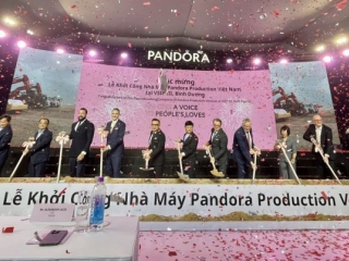 Pandora tổ chức Lễ khởi công nhà máy chế tác nữ trang mới tại Việt Nam