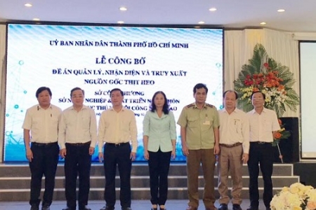 TPHCM người tiêu dùng sẽ truy xuất được nguồn gốc thịt heo