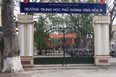 Trường THPT Ứng Hòa B tự ý đưa ra nhiều khoản thu trái quy định: Chưa được làm rõ?