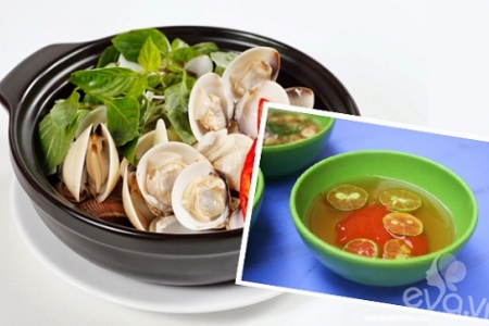 Mẹo pha nước chấm ngao, ốc siêu hấp dẫn