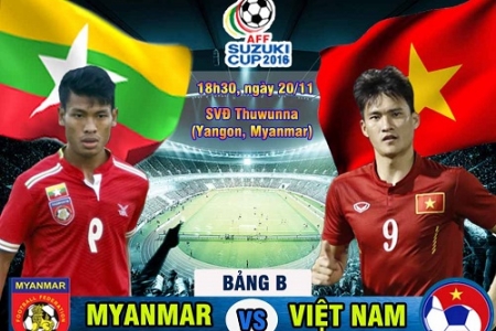 Myanmar - Việt Nam: Thử thách đầu tiên (AFF Cup )