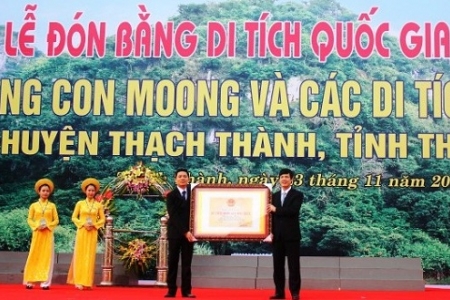 Thanh Hóa: Hang Con Moong được công nhận Di tích Quốc gia đặc biệt