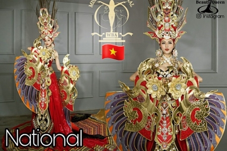 Việt Nam đạt danh hiệu “Trang phục dân tộc đẹp nhất” tại Hoa hậu Siêu quốc gia 2016