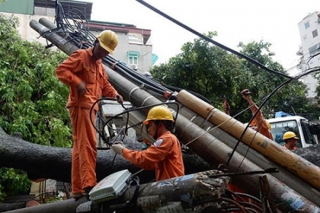 EVN chủ động ứng phó với áp thấp nhiệt đới