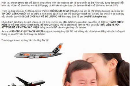 Hãng hàng không Jetstar: Vi phạm quy định và coi thường khách hàng?