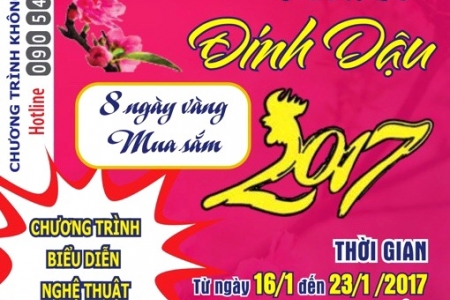 Hội chợ Xuân (Hà Nội): “Ga la kích cầu tiêu dùng Xuân Đinh dậu 2017”!