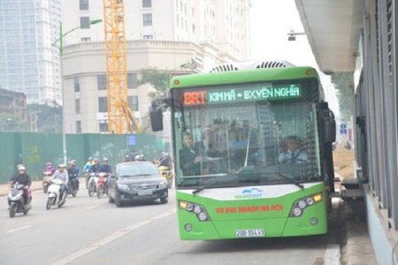 Năm 2030: Hà Nội sẽ có thêm 7 tuyến buýt BRT mới