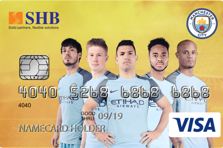 Ra mắt thẻ tín dụng hoàn tiền đồng thương hiệu SHB-MANCITY VISA CASHBACK