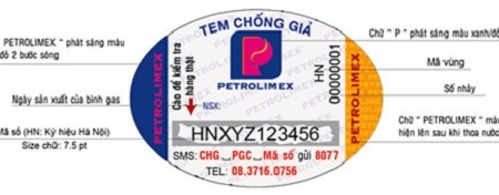 Cách phân biệt gas Petrolimex thật - giả