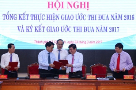 5 thành phố thi đua - góp sức vì cả nước