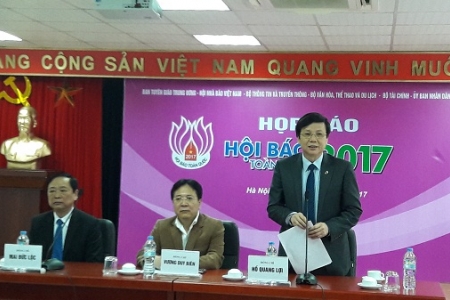 Hội Báo toàn quốc 2017: “Báo chí Việt Nam đồng hành cùng Đất nước đổi mới”