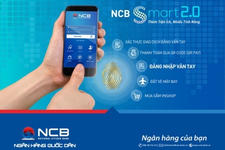 NCB nâng cấp ứng dụng NCB Smart 2.0