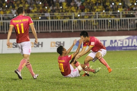 V-League: Sài Gòn FC “bắn hạ” SL Nghệ An trong trận cầu giàu kịch tính