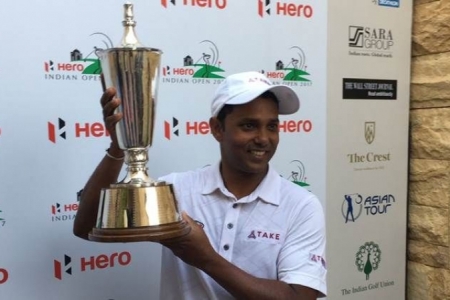 Chawrasia đã xuất sắc bảo vệ thành công chức vô địch Hero Indian Open