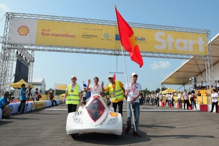 Hai đội sinh viên VN gây ấn tượng tại cuộc thi Shell “Eco – Marathon châu Á - 2017”