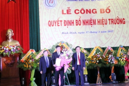 Bình Định: Đại học Quy Nhơn có hiệu trưởng mới